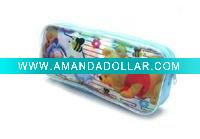 Wholesale pvc printing satchel stationery bag