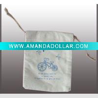 cotton drawstring pouch