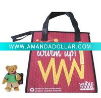 Wholesale fashionable non woven shopping bag