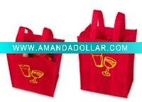 none woven bottle bag