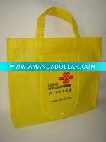 Wholesale recyclable durable non woven shopping bag