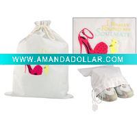 Shoe bag (Drawstring bag, Shoe pouch, Backpack bag)