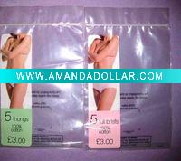 ziplock bag (zipper bag, zip lock bag)