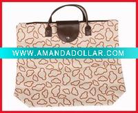 Wholesale Oxford cloth Foldable tote supermarket shopping Bag for Promotion