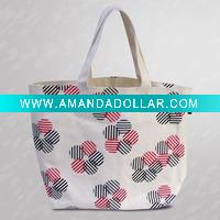 Wholesale Natural Cotton Bag with Silk Screen Printing
