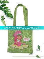 Cute 70D polyester handbag for little girl