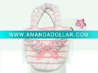 Wholesale Plush Handbag For Girl's