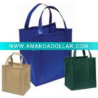 YH-049 Non woven green shopping bag
