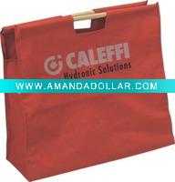 2011 new tote bag with wood handle 050021