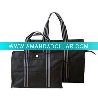 large zippered tote bag