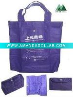 Super market green bags Collapsible canvas bag