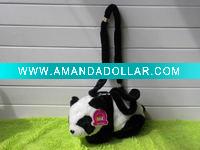Wholesale plush panda purse