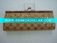 sequin clutch bag