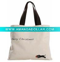christmas cotton bag
