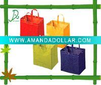 Wholesale green shopping bag D070