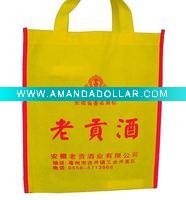 Wholesale wine shopping bag