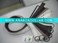 100% cotton ladys webbing belt