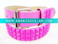Wholesale High Quality Studed PU Lady Belt