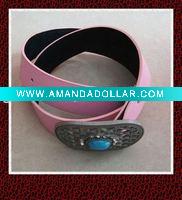 Wholesale lady leather belt in stock(GBS-1010)