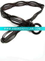 Wholesale Sell ladies braided belt (A-812 )