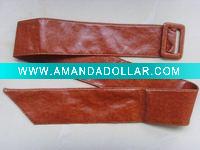 leadies' leather belt