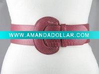 lady pu belt