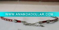 hot sell!!! New Lady enchase weave belt