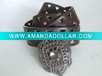 Wholesale Fashion ladies leather belt