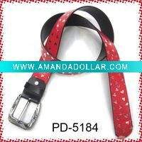 Wholesale ladies red belt wtih PD-5184