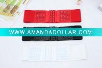Wholesale fashion belt elastic belt lady belt waist belt rhinestone belt webbing belt canvas belt canvas belt 2011 fashion beltshiny belt