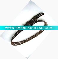 Wholesale Sell ladies braided belt (A-800 )