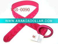 Wholesale Sell lady red belts for good qulity come from dieact factory