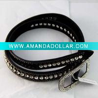 Wholesale fashion western rhinestone belt for ladies