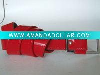 Wholesale Red ladies dressy belt