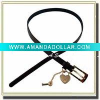Wholesale lady belt with fashion accessories