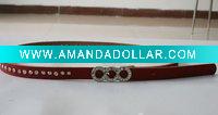 Wholesale hot sell!!! New Lady enchase weave belt