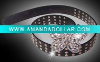 Wholesale fashion lady rhinestone belt