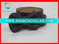 Wholesale flower pu belt. vintage belts snake belt, belts for women