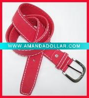 Wholesale fashion ladies pu belts