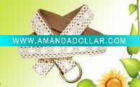 Wholesale women waist belt with lace