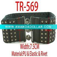 Wholesale Women elastic belt TR569