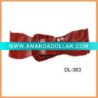 Wholesale Fashion women Elastic PU Belt DL-363