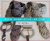 Wholesale women braid belt