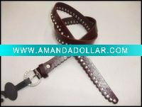 Wholesale New style fashion women PU belt with rhinestone