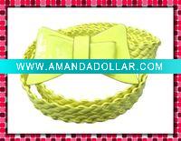 Weave Belt For Girl's