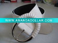Wholesale fashion women pu belts