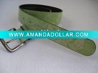 Wholesale Women Fashion Printing PU Belt