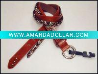 Wholesale lady's fashion PU belt