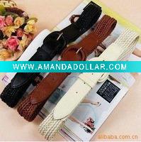 Wholesale Ladies' Fashion Knitted Belt