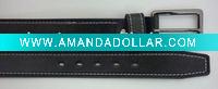 mens brand leather belts